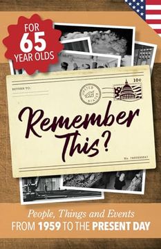 portada Remember This?: People, Things and Events from 1959 to the Present Day (US Edition) (in English)