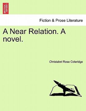 portada a near relation. a novel. (in English)