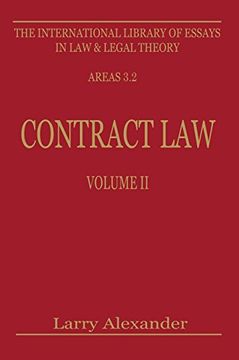 portada Contract law (International Library of Essays in law and Legal Theory), vol ii (en Inglés)