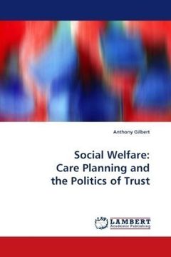 portada Social Welfare: Care Planning and the Politics of Trust