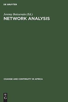 portada Network Analysis: Studies in Human Interaction (Change and Continuity in Africa) (in English)