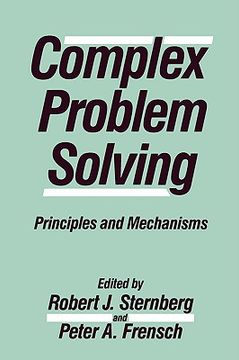 portada complex problem solving: principles and mechanisms (en Inglés)