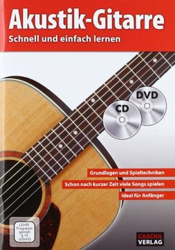 portada Akustik Gitarrenschule + CD + DVD