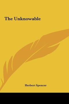 portada the unknowable the unknowable (en Inglés)