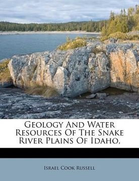 portada geology and water resources of the snake river plains of idaho, (en Inglés)