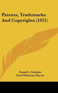 portada patents, trademarks and copyrights (1921)
