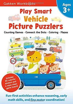 portada Play Smart Vehicle Picture Puzzlers 3+ (en Inglés)