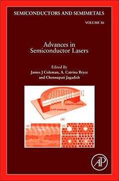 portada Advances in Semiconductor Lasers, Volume 86 (Semiconductors and Semimetals) (in English)
