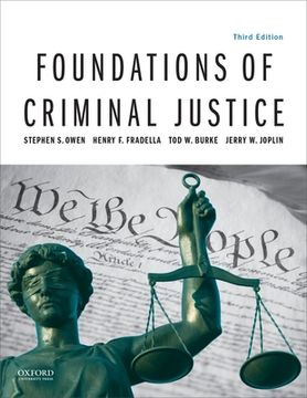 portada Foundations of Criminal Justice (in English)