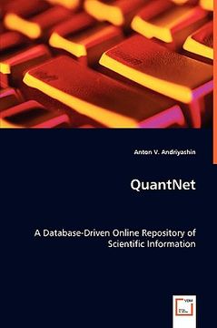 portada quantnet - a database-driven online repository of scientific information (en Inglés)