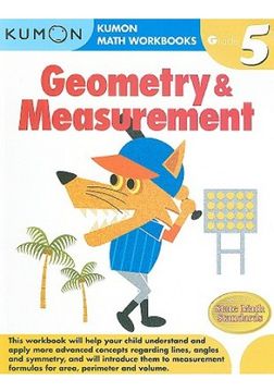portada Grade 5 Geometry and Measurement (Kumon Math Workbooks Grade 5) (en Inglés)