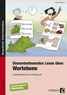 portada Sinnentnehmendes Lesen Üben: Wortebene: Lesekompetenz von Anfang an. 2. Bis 4. Schuljahr (in German)