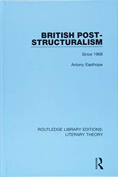 portada British Post-Structuralism: Since 1968 (in English)