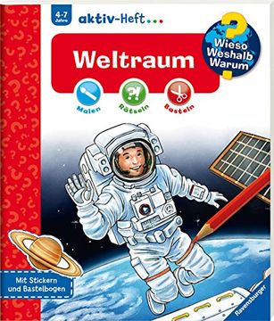 portada Wieso? Weshalb? Warum? Weltraum www Aktiv-Heft (en Alemán)