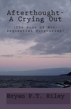 portada afterthought- a crying out (en Inglés)