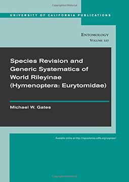 portada Species Revision and Generic Systematics of World Rileyinae (Hymenoptera: Eurytomidae) (en Inglés)