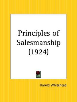 portada principles of salesmanship (en Inglés)