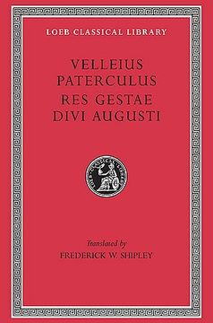 portada velleius paterculus res gestae divi augusti (en Inglés)