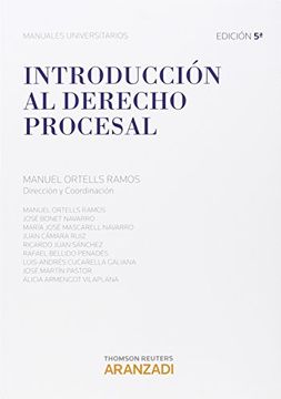portada Introducción Al Derecho Procesal (Manuales)
