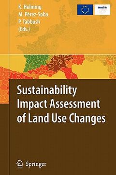 portada sustainability impact assessment of land use changes (en Inglés)