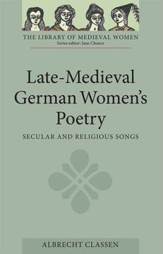 portada late-medieval german women`s poetry