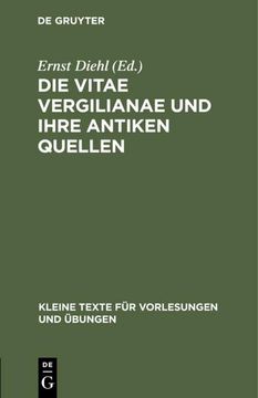 portada Die Vitae Vergilianae und Ihre Antiken Quellen (en Alemán)