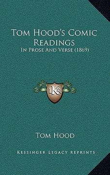 portada tom hood's comic readings: in prose and verse (1869)
