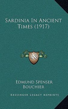 portada sardinia in ancient times (1917) (en Inglés)