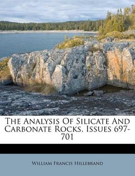 portada the analysis of silicate and carbonate rocks, issues 697-701