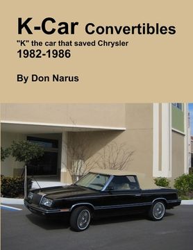 portada K-Car Convertible Chrysler Dodge 1982-1986 (en Inglés)