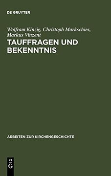 portada Tauffragen und Bekenntnis (en Inglés)