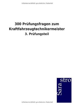 portada 300 Prüfungsfragen zum Kraftfahrzeugtechnikermeister (German Edition)