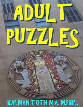 portada Adult Puzzles: 122 Large Print Word Search Puzzles (en Inglés)