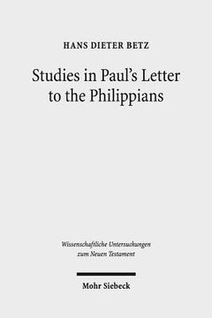 portada Studies in Paul's Letter to the Philippians (in English)