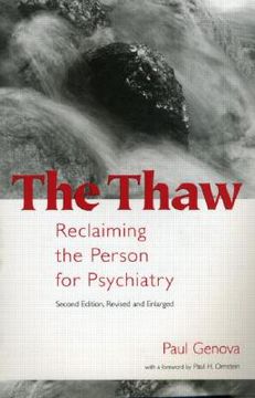 portada the thaw: reclaiming the person for psychiatry (en Inglés)