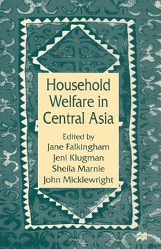 portada Household Welfare in Central Asia (en Inglés)