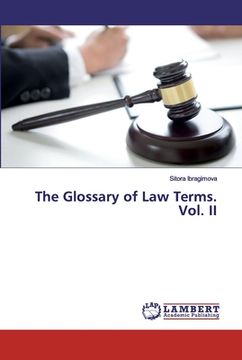 portada The Glossary of Law Terms. Vol. II (en Inglés)