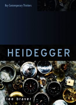 portada Heidegger: Thinking of Being (Key Contemporary Thinkers) (en Inglés)