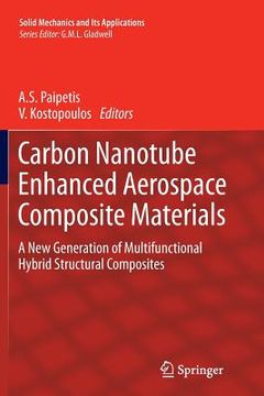portada Carbon Nanotube Enhanced Aerospace Composite Materials: A New Generation of Multifunctional Hybrid Structural Composites (en Inglés)