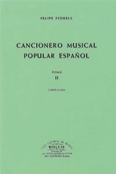 portada Cancionero Musical Popular Español. Tomo ii