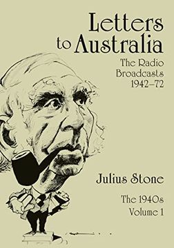portada Letters to Australia, Volume 1: Essays From the 1940S (en Inglés)