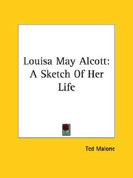 portada louisa may alcott: a sketch of her life (en Inglés)