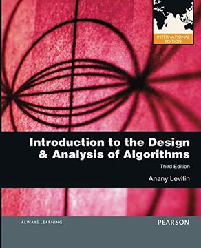 portada Introduction to the Design & Analysis of Algorithms. By Anany Levitin 