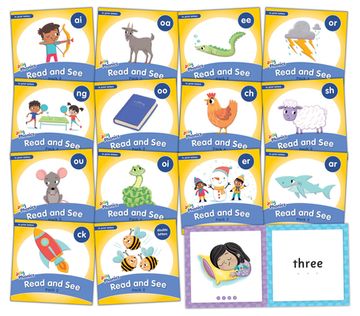 portada Jolly Phonics Read and See, Pack 2: In Print Letters (American English Edition)