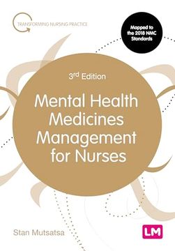 portada Mental Health Medicines Management for Nurses (Transforming Nursing Practice Series) (en Inglés)