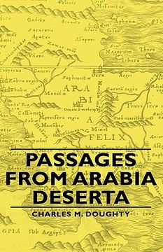portada passages from arabia deserta (en Inglés)