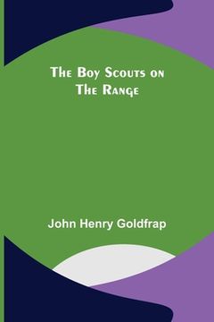 portada The Boy Scouts on the Range (en Inglés)