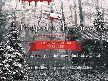 portada Trapped in the Snow: An Escape Room Thriller (en Inglés)