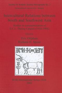 portada intercultural relations between south and southwest asia: studies in commemoration of e.c.l. during caspers (1934-1996) (en Inglés)