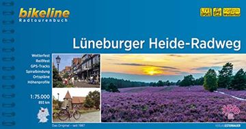 portada Lüneburger Heide-Radweg: 1: 75. 000, 916 km, Wetterfest/Reißfest, Gps-Tracks Download, Liveupdate (Bikeline Radtourenbücher) (en Alemán)